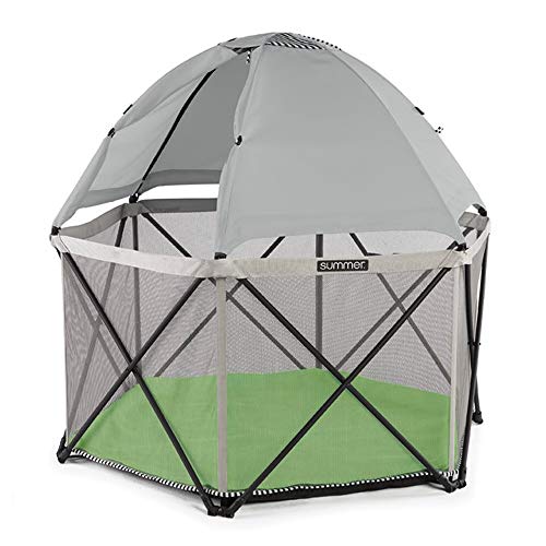 Summer Pop ‘n Play SE Hex Playard, 6-Sided, Sweet Life Edition, Green Apple