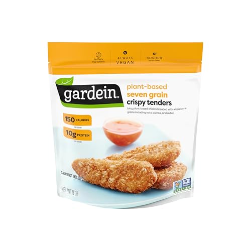 Gardein Seven Grain Crispy Plant-Based Chick'n Tenders, Vegan, Frozen, 9 oz.