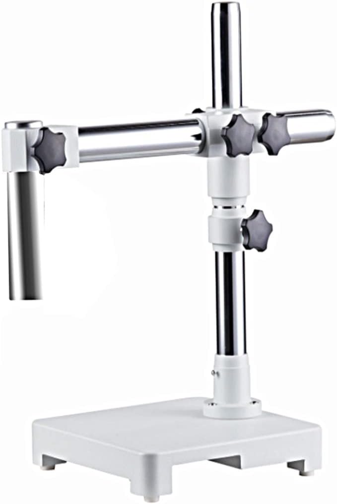 顕微鏡キット ズーム実体顕微鏡用顕微鏡ロングアームブームスタンドベース 顕微鏡レンズアダプター