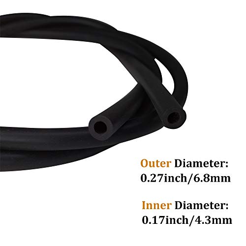 BUENNUS Windshield Washer Hose Connector Kit 78.8inch/2m Car Windshield