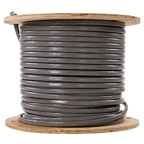 Southwire 500 ft. 4-4-6 Gray Stranded CU SEU Cable