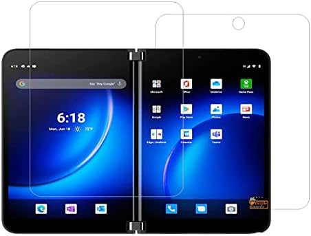 DAZZLE GUARDS Tempered 9H Screen Guard Protector For Tablet Microsoft Surface Duo 2 [Transparent]