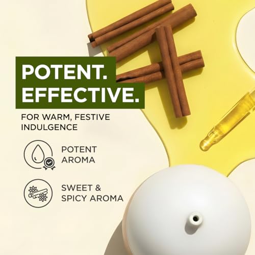 Image of 100% Pure Cinnamon Bark Essential Oil for Skin & Diffuser - 4 Fl Oz | Cinnamon Oil for Perfume & DIY, Warm Spicy Aroma for Cozy Homes, Aromatherapy Grade Oil - Gya Labs
