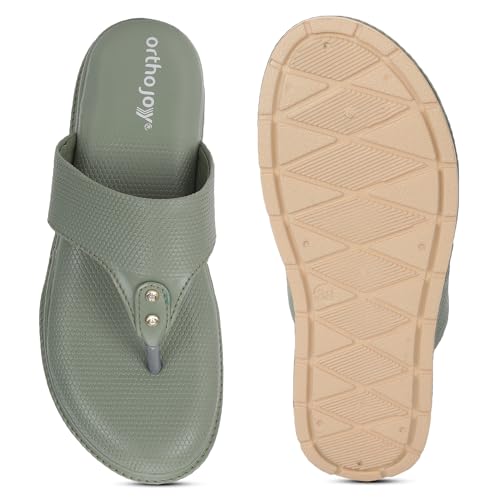 Image of ORTHO JOY doctor Fancy Slipper for women || Orthopedic Women's Fancy slippers For Women