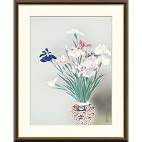 Amazon.co.jp: JHA 絵画 アート額絵 日本の名画 小林古径「三宝柑