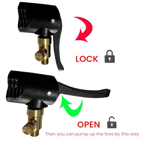 Image of STHIRA Universal Valve Adapter for Tyre Air Pump 2 in 1 Adaptors Durable Converter for Schrader Presta Multi-Purpose Car Bike Motorcycle Tires 3 PCS