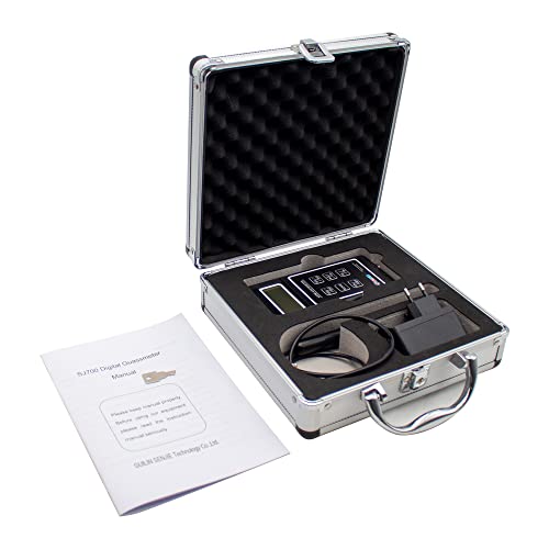 Image of SJ700 High-Precision Tesla Gauss Meter, 0.01mT Resolution Magnetic Field Tester with 9V Power Supply - Professional Flux Density Measurement Tool