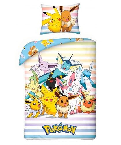 Halantex Pokemon POK322 - Set copripiumino