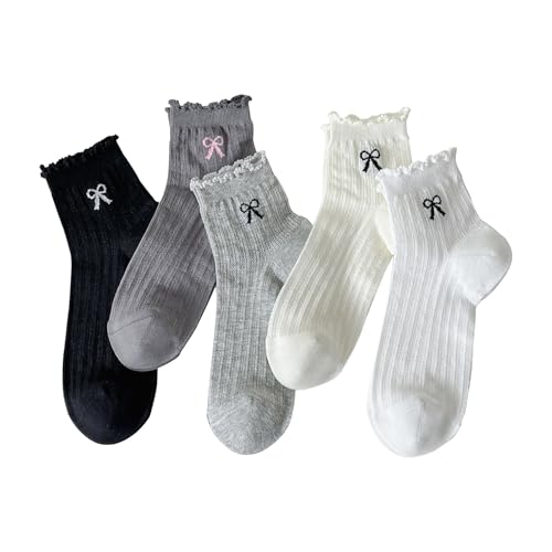Yomutiur Women’s Seamless Socks - Anti-Pilling, Lightweight, 5 Pairs