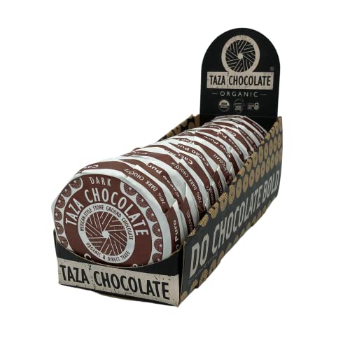 Taza Chocolate Organic Mexicano Disc 70% Dark Chocolate,...