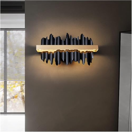 Lámpara de Pared Apliques de Pared LED Iluminación Dormitorio Sala de Estar Lámpara de Pared de Cristal Decoración de mesita de Noche Lámpara de Pared, Lámpara de Techo LED