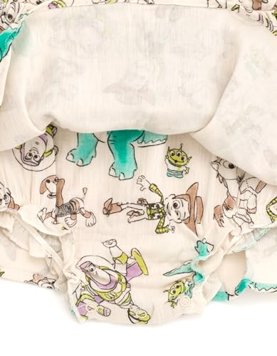 Disney Toy Story Cotton Gauze Matching Family Outfit Dress & Romper & Shorts Set Newborn to Little Kid Sizes (Newborn - 7-8)4