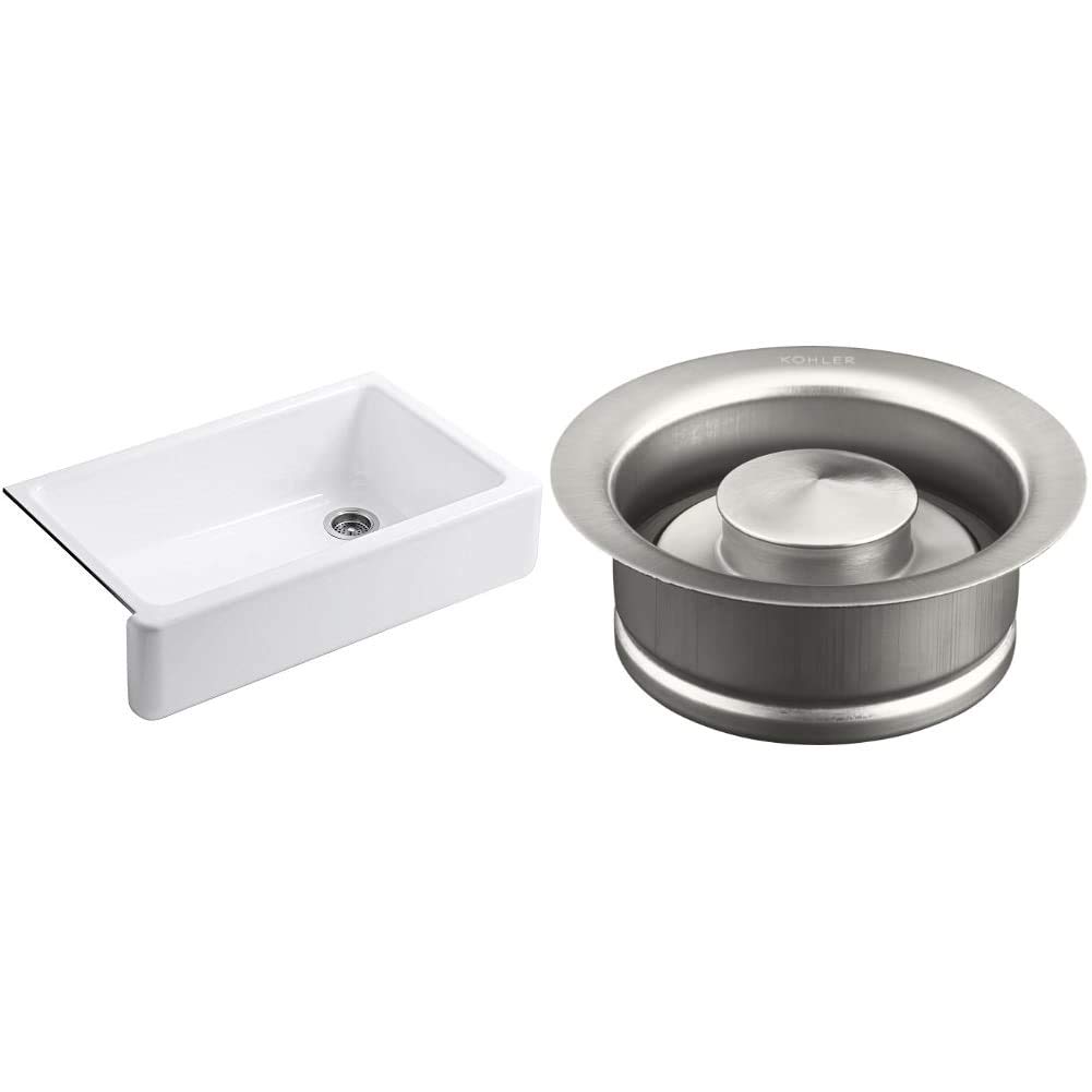 KOHLER Whitehaven Farmhouse Sink, SelfTrimming Tall Apron Front, K