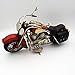 DynaSun Art Modellino Moto d’Epoca Vintage in Metallo, da Collezione in Stile Retro Auto Antico Scala 1:8 28 cm