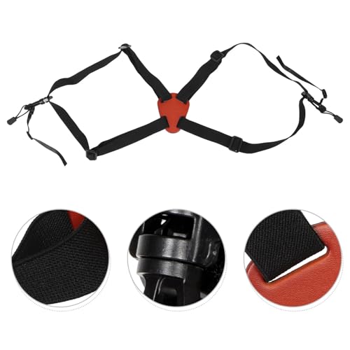 Arnés de pecho para binoculares en cuero natural ajustable TOPBATHY 7