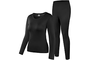 herobiker Thermal Underwear for Women: Ultra-Soft & Warm Winter Base Layer Set