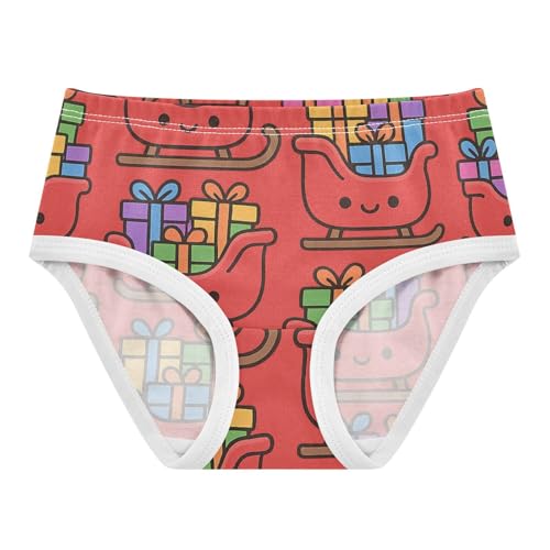 Daily Wear Girls' Panties Breathable Toddler Underwear for Baby Girls Sleigh Seamless in Sizes 2T,3T, 4T, 5T, 6Y and 8Y