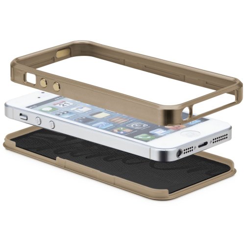 Case-Mate Brilliance Case For Iphone 5/5S - Retail Packaging - Gold #TOP4