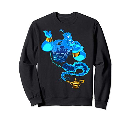 Disney Aladdin Genie Portrait Agrabah Fill Sudadera