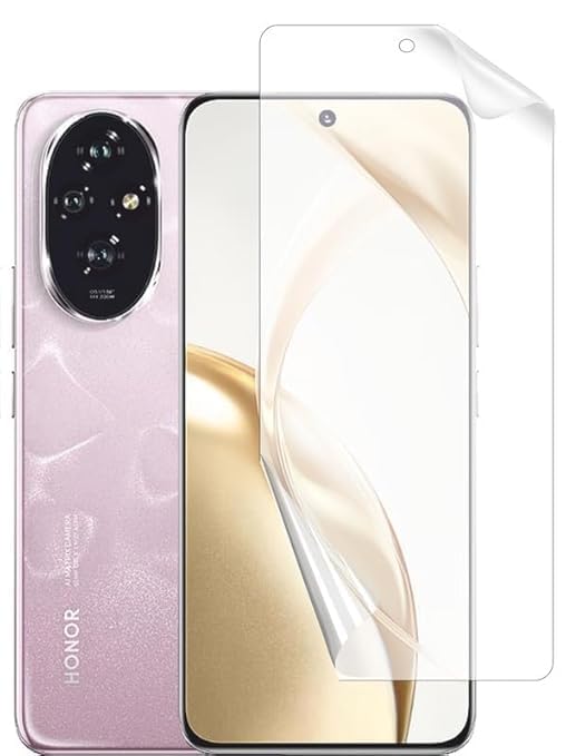 Image of Blacksheep High Sensitivity Hydrogel Screen Protector Compatible with Honor 200 5G Matte Transparent Soft TPU Protective Film [Fingerprint Unlock Compatible] [Clear HD]