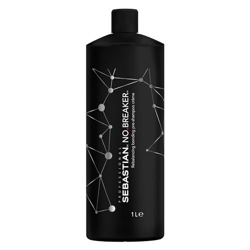 Sebastian Professional NO.BREAKER Rebalancing Bonding Pre-Shampoo Crème | Reparierendes Bonding System| Schutz vor Haarbruch | Für geschmeidiges, widerstandsfähiges Haar | 1L