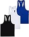 Pro Men's GYM Workout Bodybuilding Stringer Tank Top Shirts (L, 3pack)