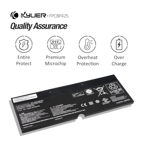 FPCBP425 FPCBP425AP Batterie pour Fu-Jitsu LifeBook U745 T904 T935 T936 – vue 7