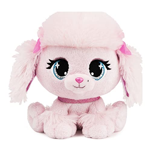 GUND P.Lushes Designer Fashion Pets Pinkie Monroe Poodle Premium Stuffed Animal Soft Plush, Pink, 6”