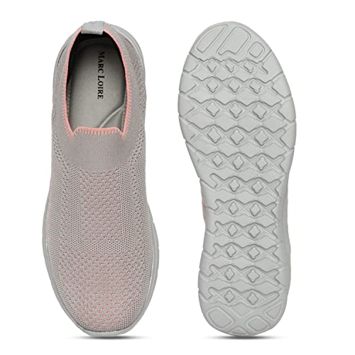 Image of Marc Loire Women's Lightweight Athleisure Slip-on Sneakers Casual, Athletics Sports Shoes for Walking