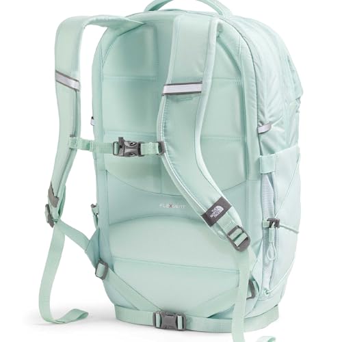 Image of The North Face Women's Borealis Commuter Laptop Backpack - Everyday Travel Bag, Laptop Sleeve, Reflective Details, Opal Frost, One Size