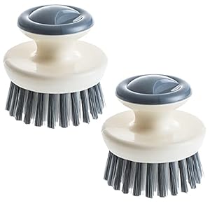 Muuboox Mehrzweck-Reinigungsbürste 2er-Pack Grau