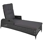 Lesli Living Gartenliege Soho Forte Anthrazit