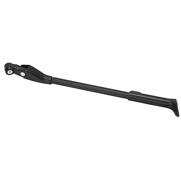 Bicycle Side Stand, CNC Precise Machining Rear Side Bicycle Kick Stand Aluminum Alloy Stable Packing for 22-29 Inch 700C Tires