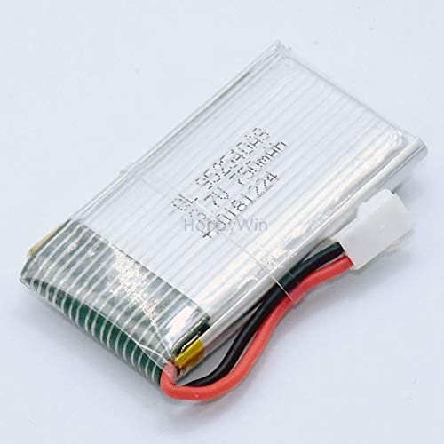 Miniatura 4 de HR SH5 Actualización LiPO batería 3.7 V 750 mAh para mini tamaño FPV Drone RC Quadcopter