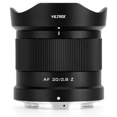 Image of VILTROX 20mm F2.8 Z-Mount STM Full Frame Auto Focus Lightweight Ultra Wide Angle Lens for Nikon Z-Mount Cameras Z5 Z50 Z6 Z6II Z7 Z7II ZFC Z30 Z9 Z8 ZF