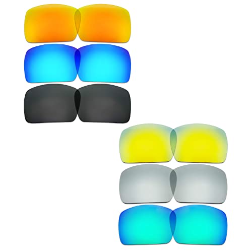 Lentilles pour Oakley Eyepatch 2 - Verres de rechange 6 couleurs interchangeables