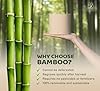 Bamboo Story, Bamboo Toilet Paper Unbleached, 12 Rolls, 3 Ply and 300 Sheets Bamboo Toilet Tissue - FSC Certified, Biodegradable, Chemical Free, Plastic Free, BPA Free, Septic Safe Toilet Paper