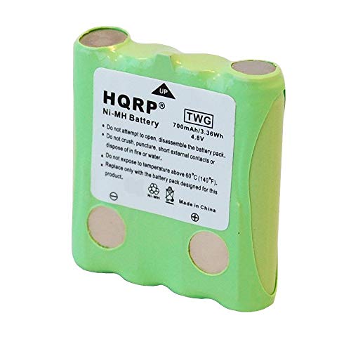 HQRP Rechargeable Battery for Cobra FRS Radios