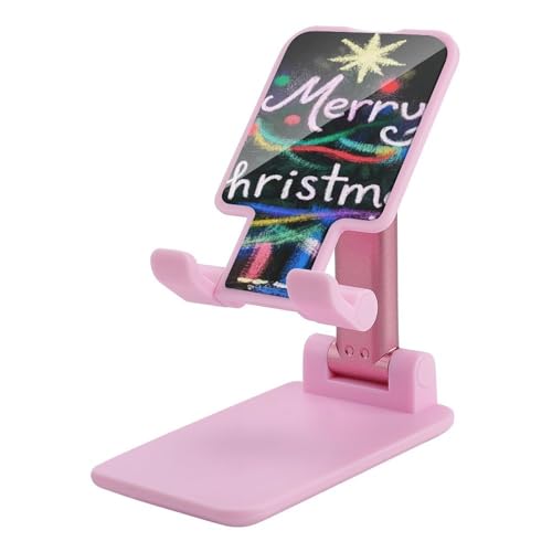 Support de téléphone sapin de Noël réglable coloré, cadeau idéal pour bureau iPhone