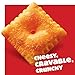 Cheez-It Cheese Crackers, Baked Snack Crackers, Lunch Snacks, Family Size, Extra Cheesy, 21oz Box (1 Box) (Pack of 2)