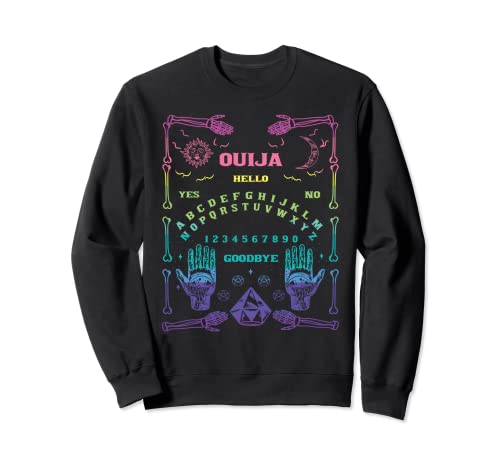 Ouija Board Moon Rose Witchcraft Nu Goth Ocult Hexe Gothic Sudadera