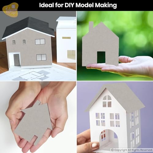 Image of A3 Grey Board 2mm (800 GSM) Thickness Pack of 3 Fine Finish Board