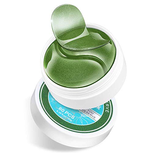 Collagen Under Eye Patches,Green Tea Firming Gel Eye Treatment Mask Under Eye Mask