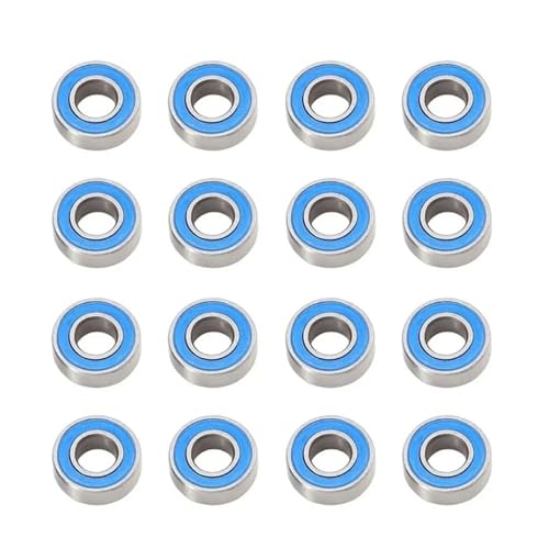 XBERSTAR For TAMIYA BB01 BBX BB-01 1/10 RC �J�[ �x�A�����O �{�[���x�A�����O�L�b�g �t���x�A�����O�Z�b�g �A�b�v�O���[�h�p�[�c�A�N�Z�T���[ (�u���[16PCS)