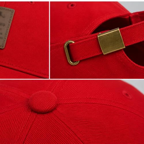 Image of Cap for Men Women Topi Unisex Head Branded Boy's Girl's Caps Adjustable Strap Summer Sports Cricket Gym Dance Cotton Free Size