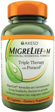 MigreLief+M – Advanced Nutritional Support Supplement for Women’s...