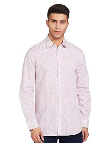 Image of Marks & Spencer Mens Solid Polyester Blend Collared Neck Regular Fit Easy Iron Shirt (Pack of 2)