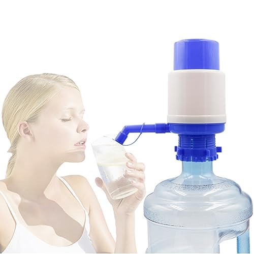 Water Bottles Pump Manual Hand Pressure Drinking Fountain Pressure Pump Water Press Pump Water Jug Dispenser