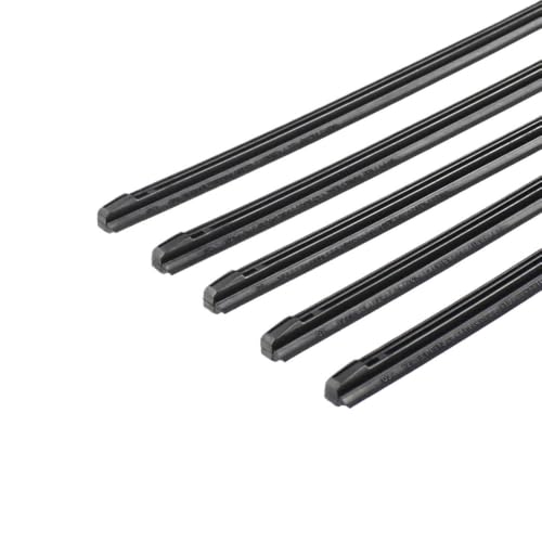 Caoutchouc d'insertion pour essuie-glace auto 22 pouces 550mm balai de rechange universel 10pcs