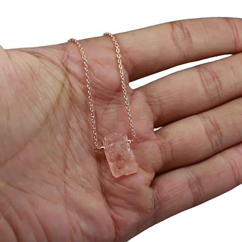 Gempires Peach Morganite Natural Raw 